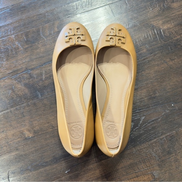 Tory Burch Lowell 2 Ballet Leather Flat Size 8‎ Women - Picture 7 of 10